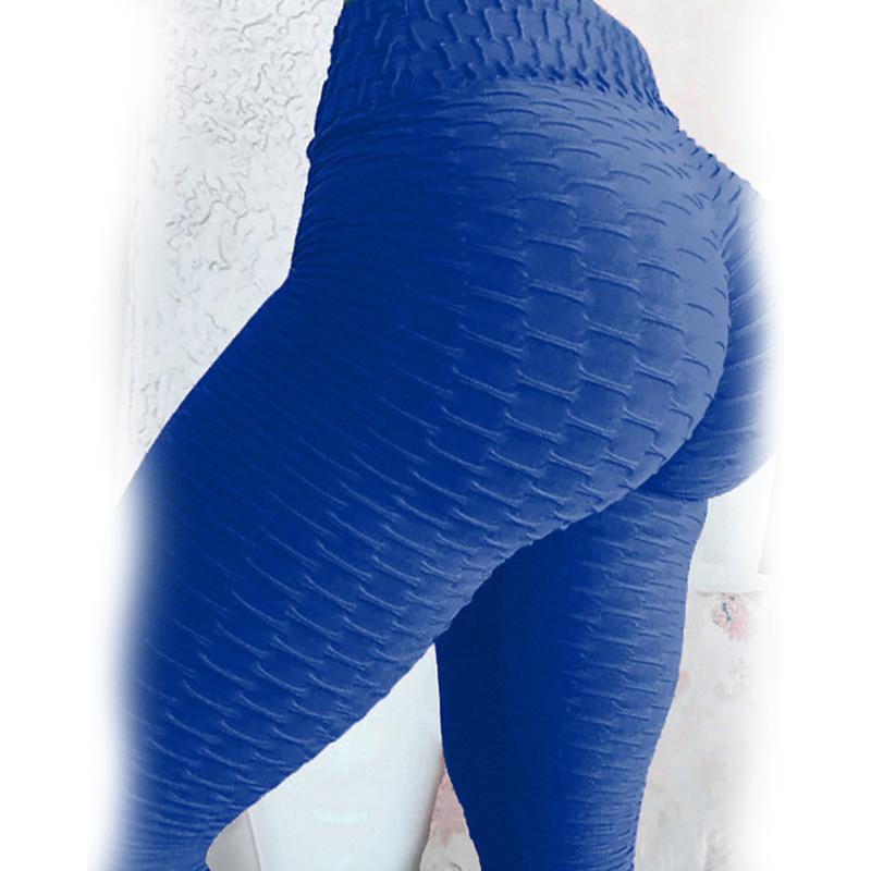 Women's Mid Waist Solid Colored Ruched Sports Yoga Normal Basic Legging
